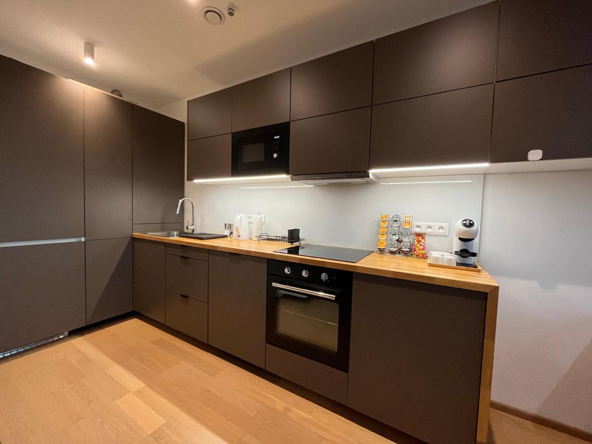 Brno City Center Apartment With Parking And A Big Terrace Eksteriør billede