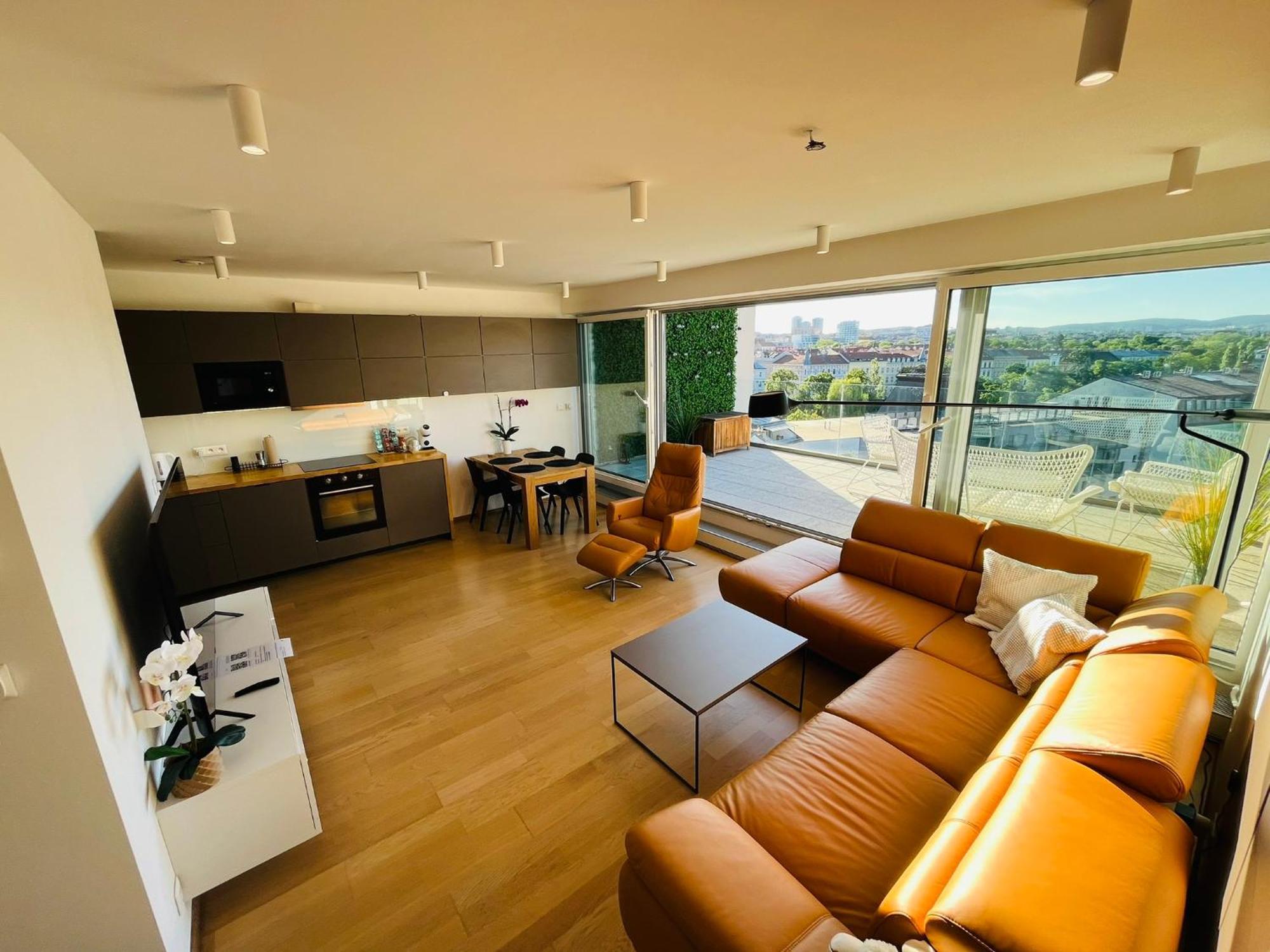 Brno City Center Apartment With Parking And A Big Terrace Eksteriør billede