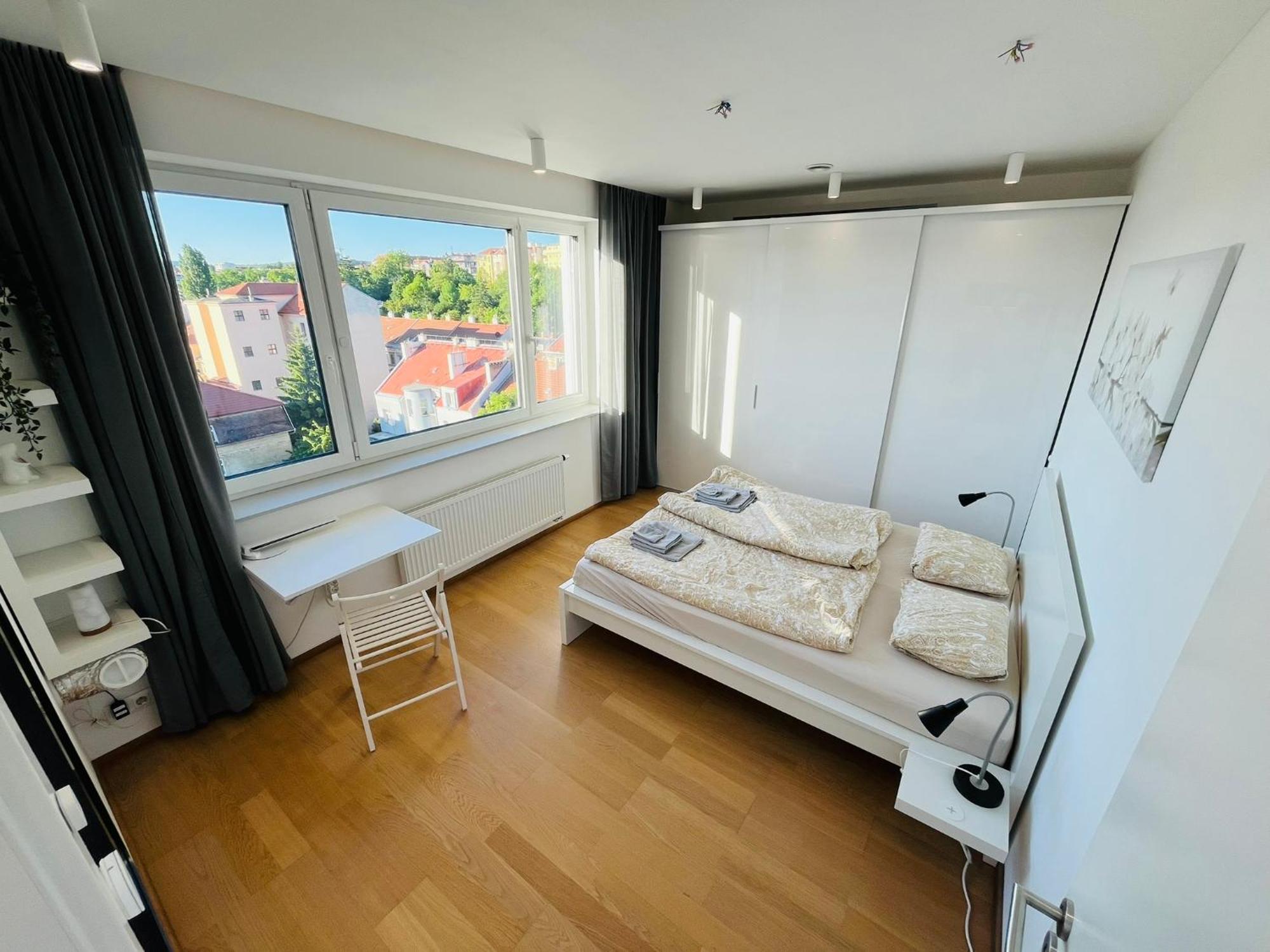 Brno City Center Apartment With Parking And A Big Terrace Eksteriør billede
